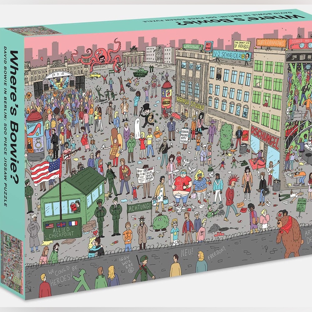 Where's Bowie?: David Bowie in Berlin: 500 Piece Jigsaw Puzzle